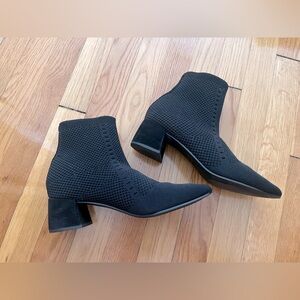 Eileen Fisher Black Ankle Sock Bootie